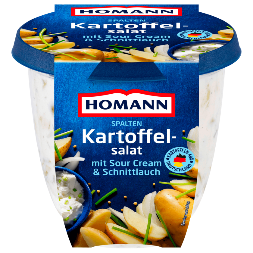 Homann Kartoffelsalat mit Sour Cream 400g